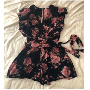 Floral romper